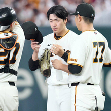 【巨人】西舘勇陽４５日ぶりの２勝目ならず…６回途中４失点降板　阪神との伝統の一戦