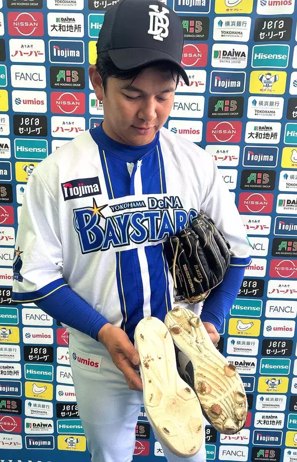 【ＤｅＮＡ】山崎康晃が“二刀流”ブルペン　途中で異例のスパイク履き替え「精力的に試せている」
