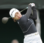 ２９歳・永井花奈が単独首位「過去一番を目指す」　昨年まで契約のヤマハがゴルフ用品事業撤退
