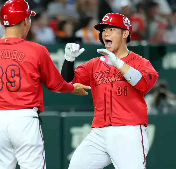 【広島】坂倉将吾の逆転３ランで９カードぶり勝ち越し！開幕３連勝以来　８回２死からチーム２安打目が強烈な一撃に　７回２死までノーノー許す