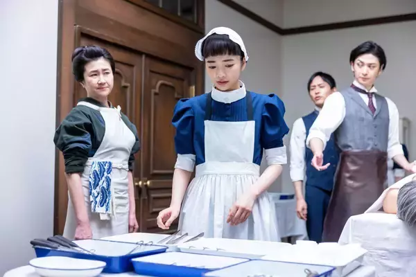 【あすの風、薫る】りんや直美ら見習い生が、看病婦に教える