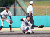 「【高校野球】島田樟誠の２番・永田瑞樹が満塁走者一掃の三塁打　夏も経験の１年生「カーブを狙っていました」」の画像1