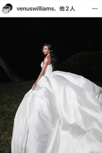 ４５歳現役！テニス元女王ビーナス・ウィリアムズが結婚を発表　ウェディング姿を披露…お相手はイケメン俳優