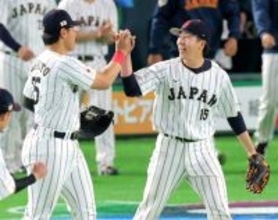 熱戦締めた大勢「めちゃくちゃ不安でした」「腹をくくって」ベンチでの大谷翔平と鈴木誠也の姿には…