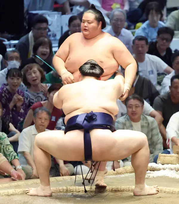 横綱・大の里、１４日目に勝ち越し「落ち着いてしっかり準備できた」２場所連続休場明けで奮闘
