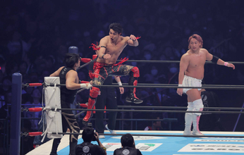 「ＴＨＥ　ＲＡＭＰＡＧＥ」武知海青、ド派手パフォーマンスで新日本プロレス「東京ドーム」登場…タイトル奪取失敗し決意「プロレスに人生かけて臨んでいきたい」