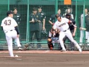 【巨人】坂本勇人が則本昂大から二塁打　弾丸ライナーに場内拍手…ライブBP