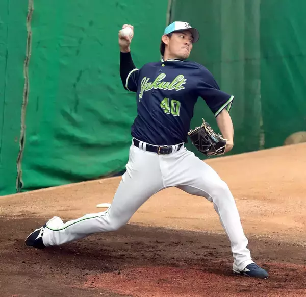 【ヤクルト】高梨裕稔が約８０球のピッチング「焦らずにしっかりやっていければ」