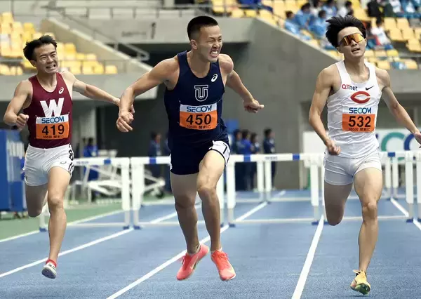 男子４００Ｍ障害の柳田聖人は２位惜敗「悔しい」６月の日本選手権は「ベストを出して決勝に残りたい」…関東インカレ