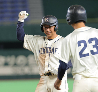 【大学選手権】国学院大が８強進出　横浜商大を投打に圧倒　７回コールド撃破