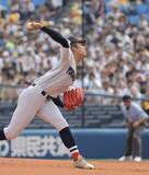 「【高校野球】横浜・織田翔希が１５７キロ　ハマスタどよめき　自己最速さらに更新　今秋ドラフト１位候補…運命の準決勝・慶応戦」の画像1