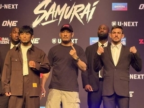 若松佑弥、「ＯＮＥ　ＳＡＭＵＲＡＩ　３」で再起戦…「生きるか死ぬかというような戦いを見せたい」…９・１２横浜ＢＵＮＴＡＩ