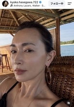 「お肌の透明感やばい」長谷川京子４８歳にくぎ付け！「若い」肌見せ最新姿「お美しい…」「綺麗！」２児の母