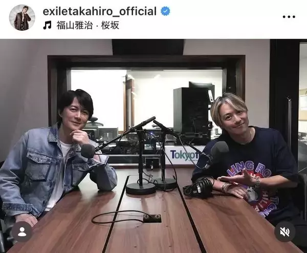 「長崎の宝が２人」ＴＡＫＡＨＩＲＯ、同郷の大物歌手と２ショット「おふたりともかっこよすぎ」「豪華」と話題