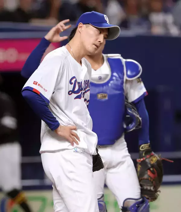 【中日】３０分足らずで４点リードを逆転される　５回裏に４点先制→６回表に５点を奪われる
