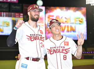 【楽天】「パワーのない大谷翔平だと」辰己涼介が逆方向へ２戦連発含め４安打　吉井理人監督も絶賛
