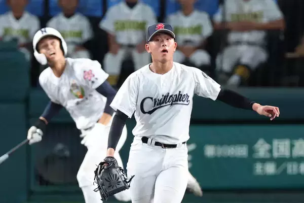 【甲子園】“四天王”高部陸、初戦敗退で号泣「本当に悔しい」　マウンドでは笑顔で１０Ｋ完投も味方エラーの１失点に泣く…聖隷クリストファー最速１５０キロ左腕