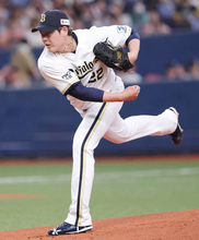 【オリックス】九里亜蓮が５回４安打１失点、３奪三振で降板…８８球の粘投で４勝目の権利手にする