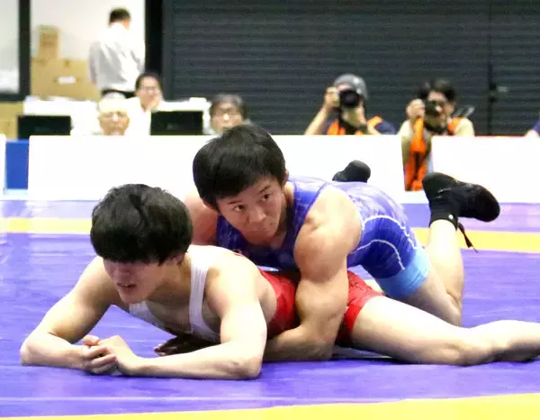 【レスリング】五輪金メダルの樋口黎が五輪連覇に向けて１年９か月ぶりに復帰　貫禄の決勝進出　「自己評価は８０点はあげられるかな」　減量には苦しみ「米国でハンバーガーを食べ過ぎた」