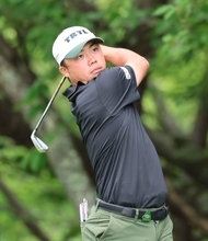 【男子ゴルフ】出利葉太一郎は６位「すごく悔しい」　９番池ポチャ→痛恨ダブルボギーで失速