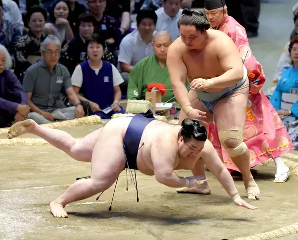 今年もＩＧアリーナ無双だ！昨年覇者の関脇・琴勝峰が初日から２連勝　「挑戦する気持ちで」