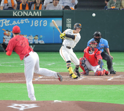 【巨人】浦田俊輔の適時打で追加点　続く吉川尚輝の適時二塁打で間一髪セーフの好走塁