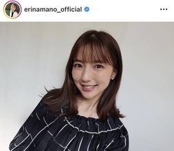 夫は元サッカーＷ杯代表　３５歳女優のイメチェンした近影「可愛いー！」「痩せた？」第１子誕生から２年…真野恵里菜
