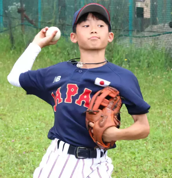 侍ジャパンＵ―１２最少１４９センチの大野湊助　アジア選手権に向け桑田真澄監督から”伝家の宝刀”カーブ伝授　「スタメンで出て優勝したい」