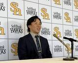 「【ソフトバンク】野村勇は約２・５倍の５２００万円　前回保留の理由は「ユニホームが…」　今宮塾卒業で師匠と勝負」の画像1