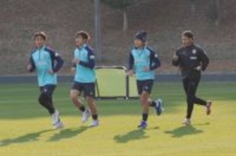 Ｊ２磐田が始動　期限付き移籍延長のＭＦ倍井謙「恩返しがしたい。責任感を持ってやっていく」