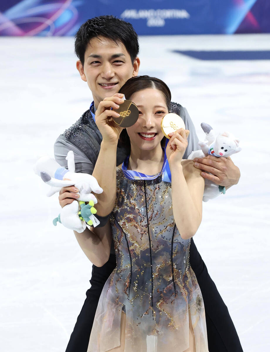 【五輪】一夜でよみがえった「りくりゅう」　６・９点差を逆転し、２位に９・４９点差をつける圧勝