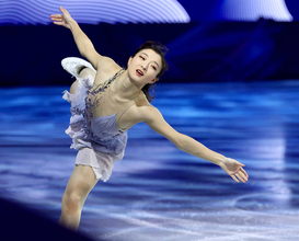 【五輪】坂本花織　小松原美里さんに依頼した新エキシビション披露　「今までの競技プロの好きなやつを詰め合わせた」