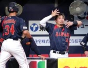 侍新パフォ「お茶たて」定着も気になる手フリフリ…鈴木誠也＆大谷翔平が披露　北山亘基は「ノータッチです」