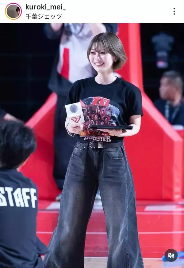 父はロッテで活躍　美人娘がスタイル抜群！昨年にタレント転身…親子ショットが「絵になる」「カップル」と話題の黒木芽依