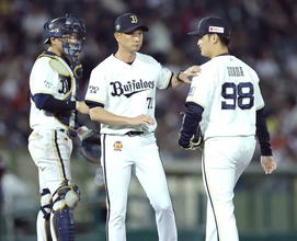 【オリックス】大ベテランの岸に手玉…岸田護監督「本当にナイスピッチングでした」復帰の森友には「ここからじゃないですか」途中交代の杉沢も軽症か