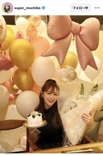 第２子出産・てんちむ、豪華な出産祝いに喜び全開！肩出しコーデ姿が「産後とはおもわれん」「キレイすぎ」「ビジュ最高」