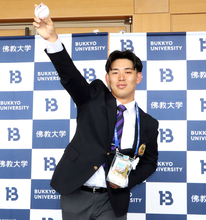 【オリックス】ドラフト５位・野村亮輔が決意「１年目の目標は２ケタ勝利」「気持ちの強さは誰にも負けない」最速１５２キロ右腕