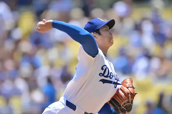 大谷翔平、６回７安打４失点も７勝目の権利＆先発時初の代打出場で騒然　左膝炎症から復帰登板…右手中指出血でドジャース移籍後最悪１イニング４失点　規定投球回届かず防御率１・４７