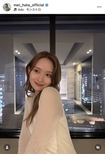 畑芽育　曲線美あらわのタイトな白ドレス姿に「何これたまらん」「爆美女」「ビジュ世界一」ファン歓喜