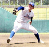 「【高校野球】 山村学園の９５キロの巨漢左腕・亀田優次郎が２安打完封 スカウトはチェンジアップを評価」の画像1