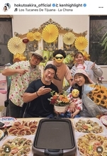 ５９歳になった北斗晶　長男夫妻や孫ズラリ！「家族皆んなで」誕生日に感激「幸せそう」「素敵」「華やか」