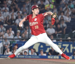【楽天】 前田健太は６回８安打２失点で白星ならず　日米通算１７０勝目はお預け