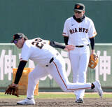 「【巨人】坂本勇人、２０年目も軽快…松本剛、ダルベックも快調【シートノック守備位置一覧】」の画像1