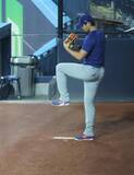 「大谷翔平、登板前日に異例の調整　捕手もコーチも不在の約１０分間“ぼっちブルペン”で最終確認　秘密兵器は「ペン」　」の画像1