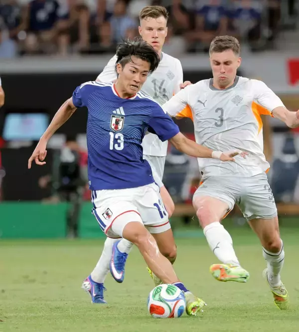 中村敬斗、シュート連発も無得点「引かれた相手だと難しかった」　左ＷＢ、シャドーで７３分間プレー