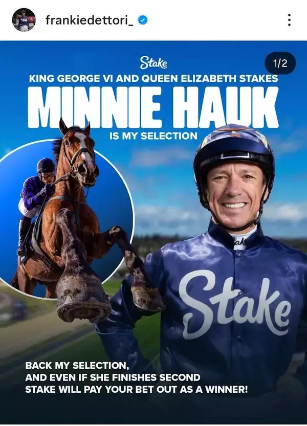 デットーリ元騎手がキングジョージを展望「私が選んだ馬は…」３勝のエネイブルなど歴代最多タイ７勝の名手は凱旋門賞２着馬に注目
