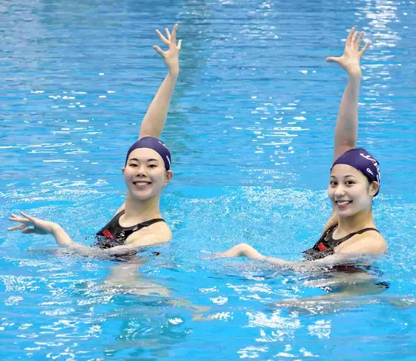 【ＡＳ】比嘉もえ、佐藤友花組がデュエットで銀メダル　中国が優勝、比嘉は２大会連続メダル…アジア大会