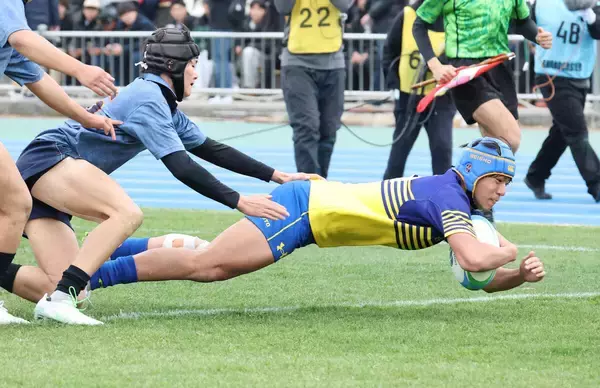 【高校ラグビー】京都成章が完勝発進　ＷＴＢ斉藤稀茶のハットトリックなど４６得点