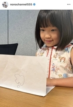 ７歳・ののちゃん　“お手製パソコン”に絶賛の声！「リアルで上手」「センスが素晴らしい」「買わせて」
