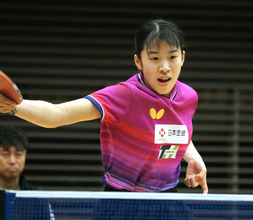 【卓球】１８歳・面手凛「自分のペースにできなかった」１２歳・松島美空らは敗退…アジア選手権選考会